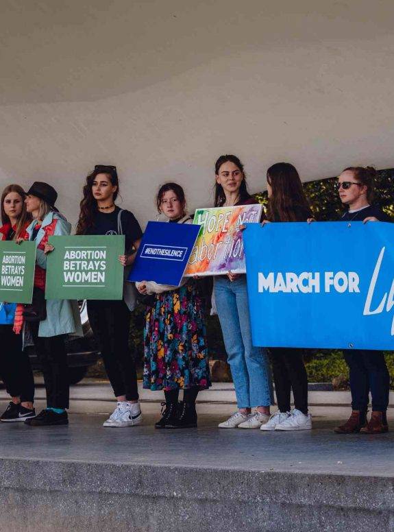 CORK - Attendees at the March For Life in Cork on Friday where pro-life supporters called for positive supports for women in unplanned pregnancy (2)